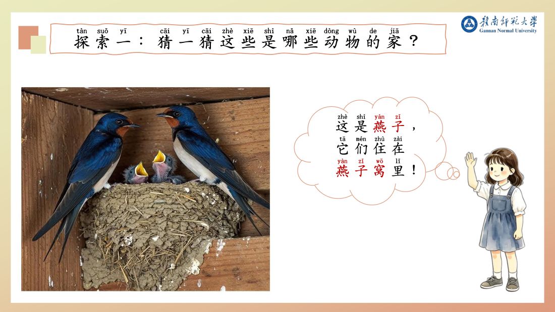 探索一 · 燕子窝